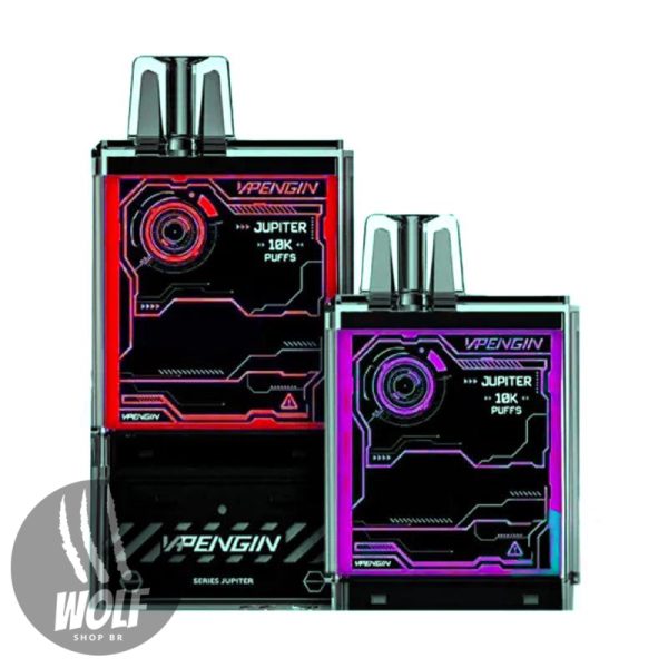 Pod Descartável Vapengin Jupiter 20K Strawberry Watermelon + Peach Grape Na Wolf Shop Brasil