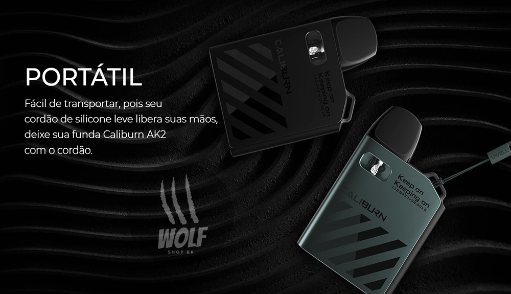 Portátil Pod System UWELL Caliburn AK2 na Wolf