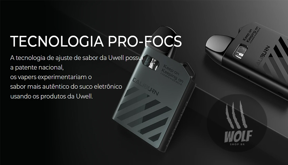 Pro-Focs Pod System UWELL Caliburn AK2 na Wolf