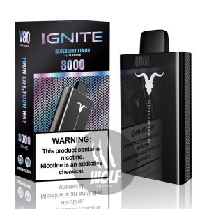 Principal Pod Descartável Ignite V80 na Wolf