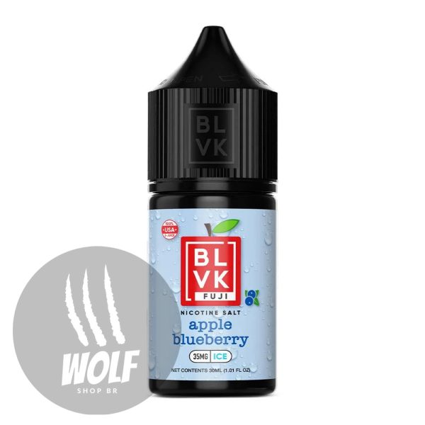 Líquido BLVK Fuji Apple Blueberry na Wolf