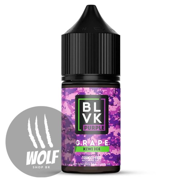 Líquido BLVK Purple Grape Kiwi Ice na Wolf