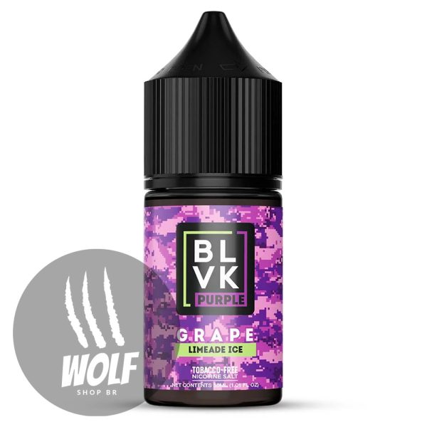 Líquido BLVK Purple Grape Limeade Ice na Wolf