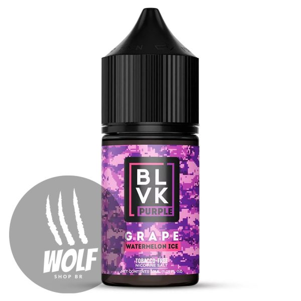 Líquido BLVK Purple Grape Watermelon Ice na Wolf