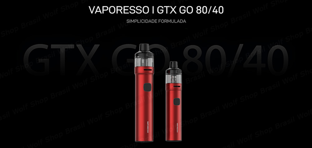 Banner Pod System Vaporesso GTX Go 40 na Wolf