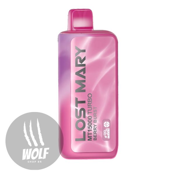 Pod Descartável Elf Bar Lost Mary MT15000 Turbo Thermal Edition Berry Burst na Wolf