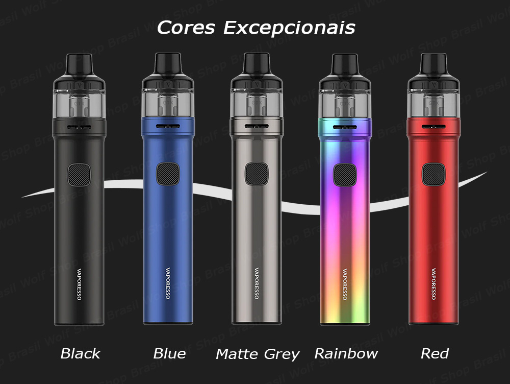 Sabores Pod System Vaporesso GTX Go na Wolf