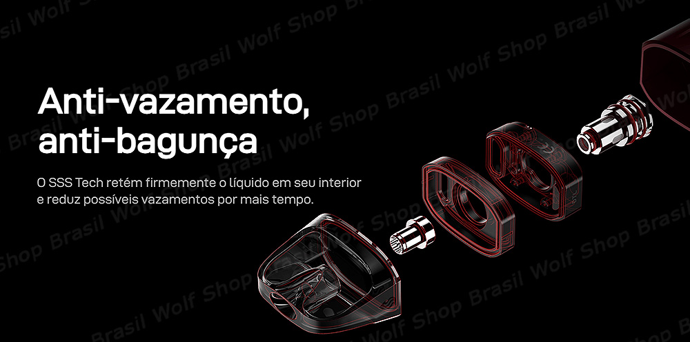 Anti Vazamento Pod System Vaporesso LURE XR na Wolf