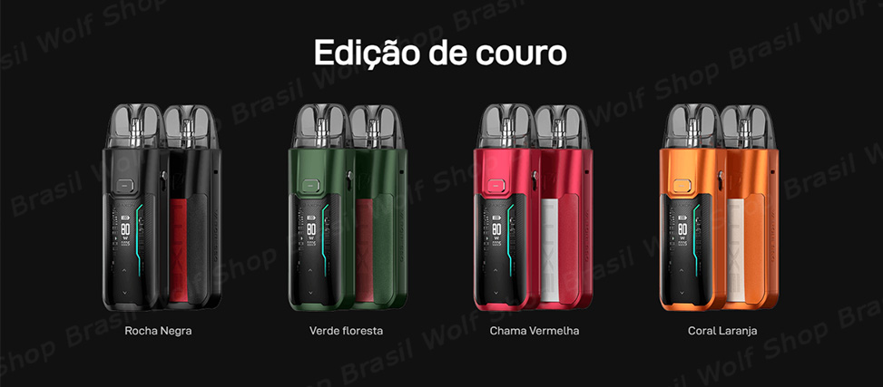 Cores Edição Couro Pod System Vaporesso LURE XR na Wolf